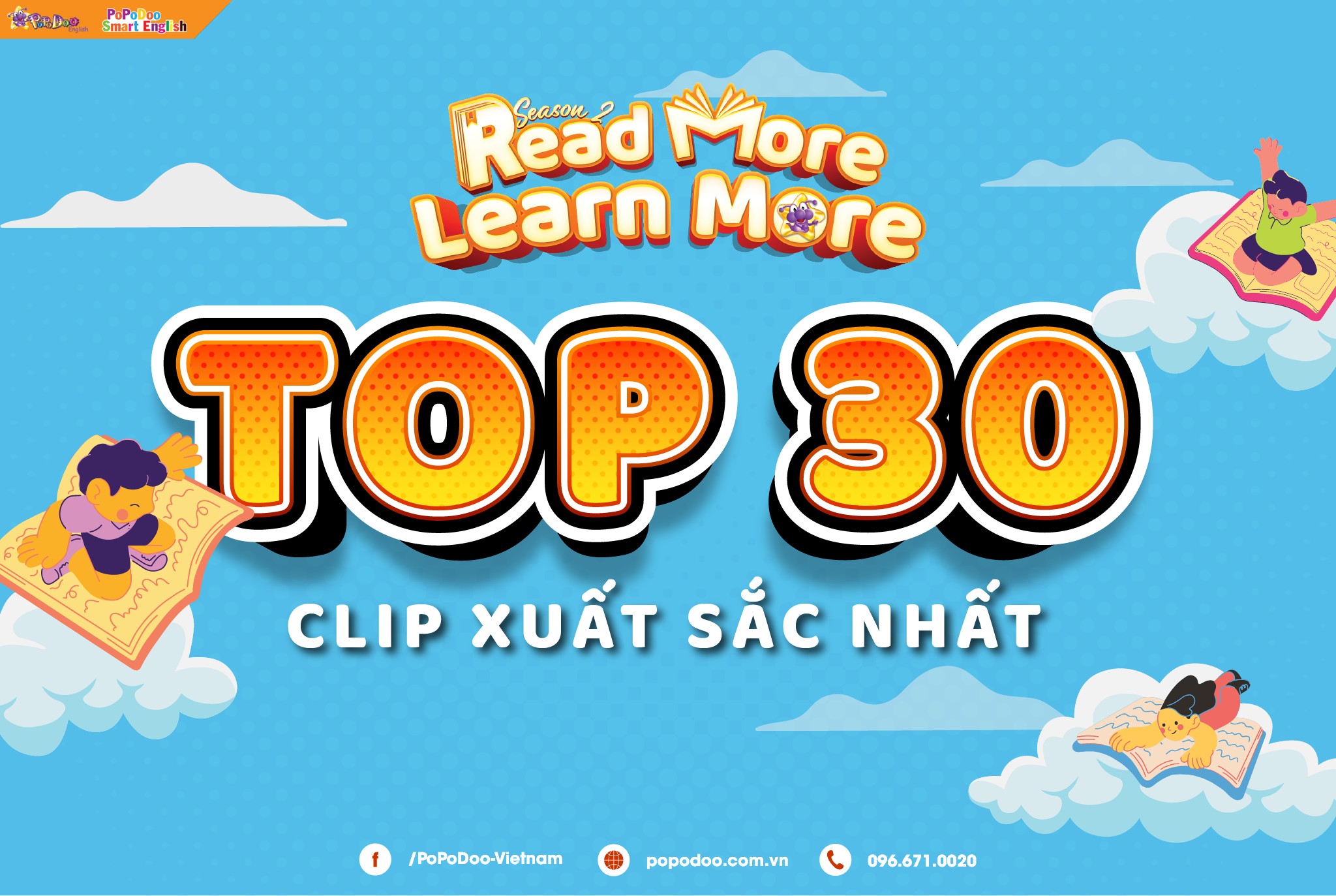 TOP 30 CLIPS XUẤT SẮC NHẤT READ MORE - LEARN MORE MÙA 2